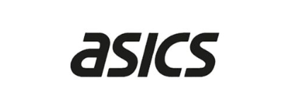 asics logo black